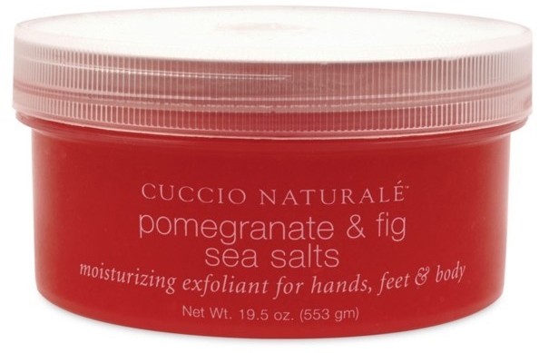 Cuccio Peeling do dłoni sól morska -granat i figa 553 ml CUC PEEL550 SÓL FIGA