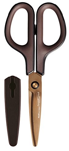 Plus Japan Nożyce do fitcut Curve Titanium SC-175stn Premium 35  058 brązowy Plus Japonia 35058
