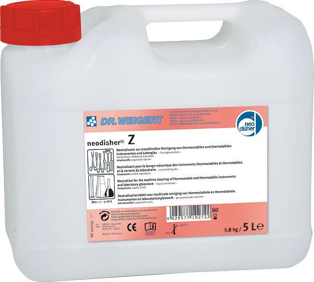 Neodisher Neodisher Neodisher Z Kwaśny środek neutralizujący 5 l 475233