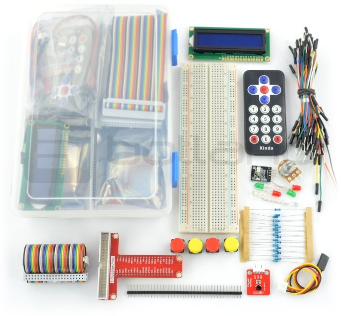 Raspberry PI Zestaw prototypowy Electronics KIT dla 3/2/B+ RPI-03753