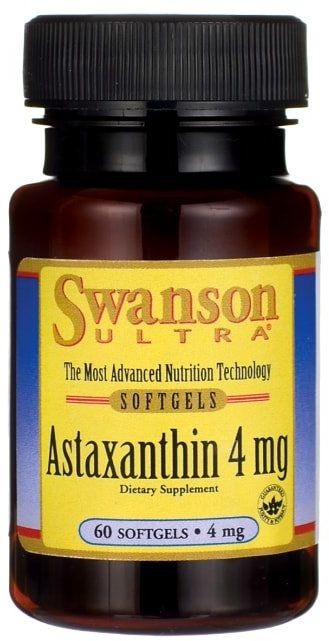 SWANSON Astaksantyna Astaxanthin 4mg (60kaps) sw-027