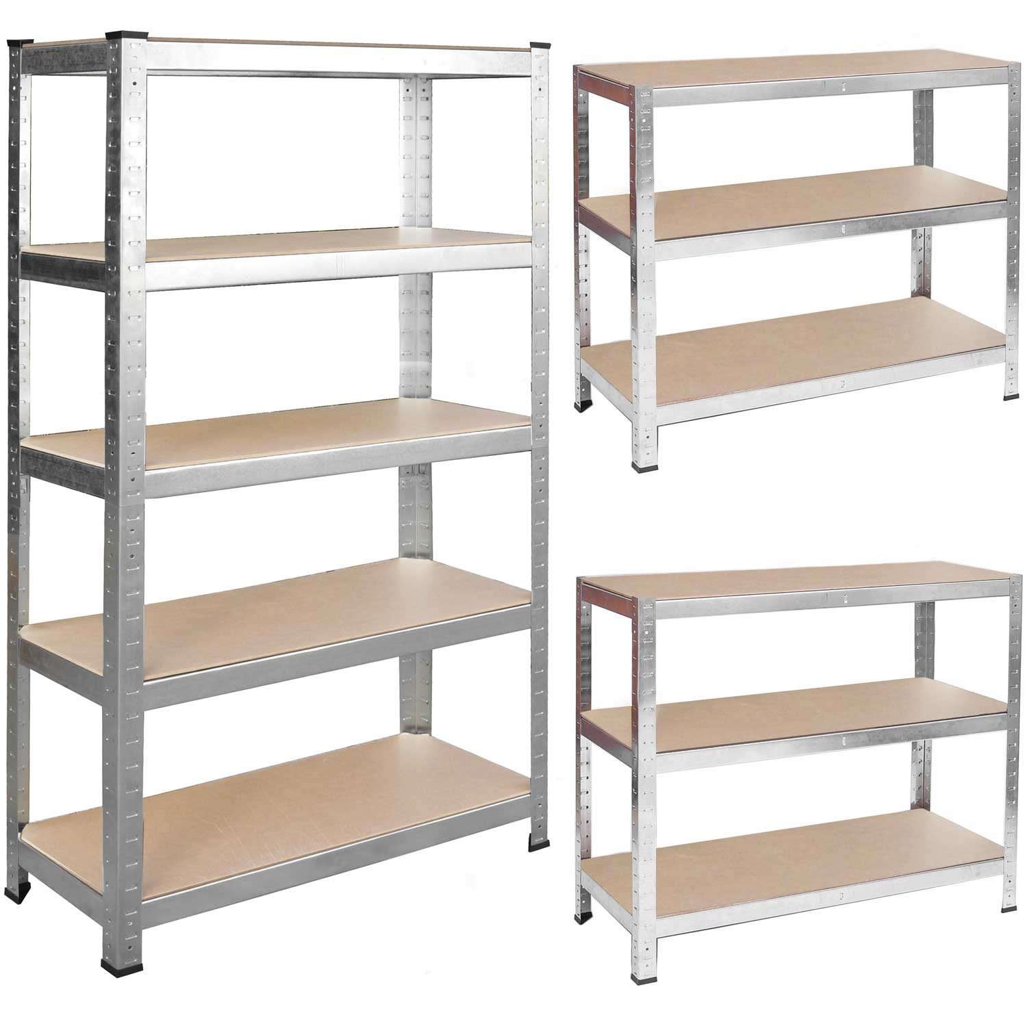 Humberg Regał metalowy magazynowy 180 x 90 x 40 Humberg 4846 4846