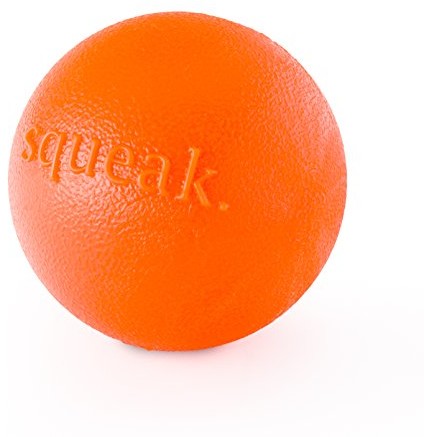 Planet Dog orbee-Tuff Squeak ball zabawka dla psów  o quietscher ok. 7,5 cm  pomarańczowy Planet Dog (PLMM9)