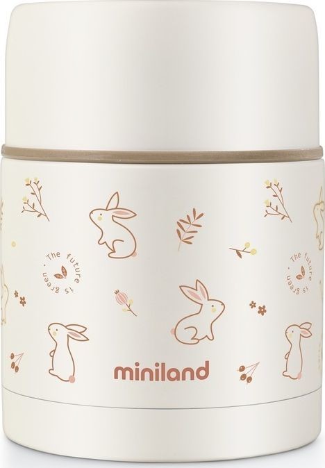 Miniland Termos do posiłków ECO-friendly 600ml Królik uniwersalny 368658-uniw