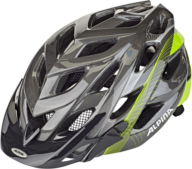 Alpina D-Alto Kask rowerowy, anthracite-neon lines 52-57cm 2020 Kaski MTB A9634 1 74
