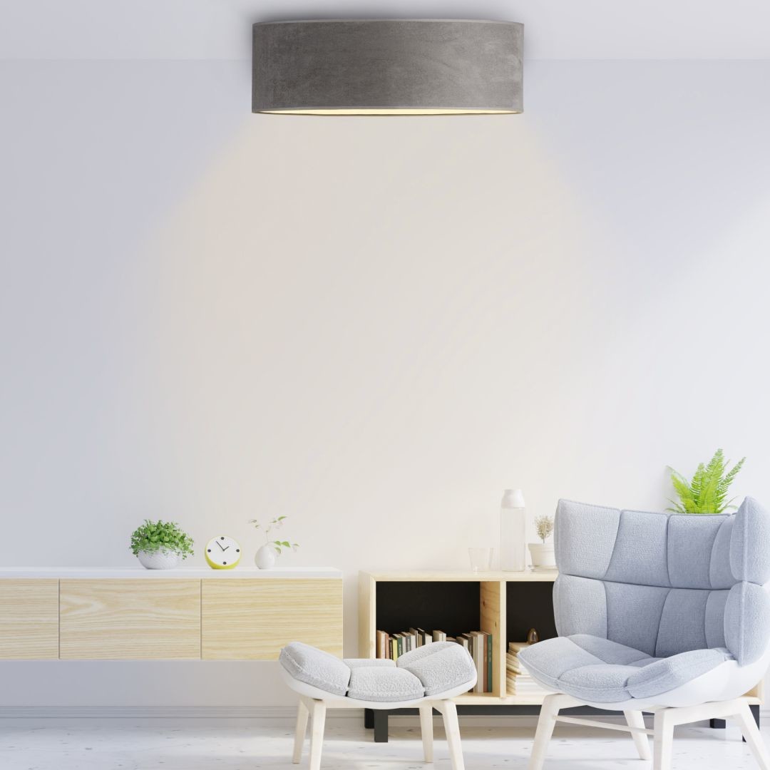 LYSNE Designerska plafoniera MEDINA VELUR fi 80 cm