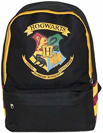 Harry Potter Harry Potter Hogwarts plecak dla dzieci, 38 cm, 20,14 litra, czarny 3082170021