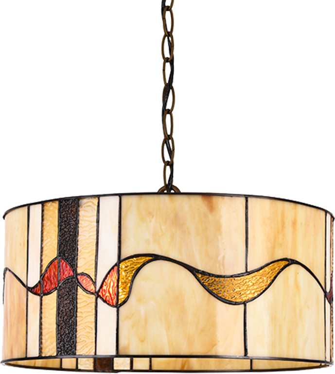 Prezent Lampa wisząca TIFFANY 2X60W E27 211 211