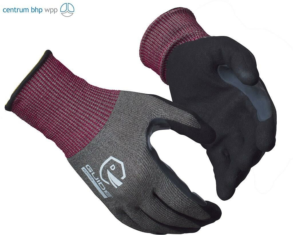 GUIDE Gloves RĘKAWICE OCHRONNE ANTYPRZECIĘCIOWE 6603 HXFIBR ; EN 388:2016 4X43D; EN 407:2004 X1XXXX; ESD