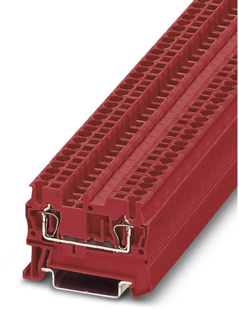 Phoenix Contact Listwy zaciskowe przepustowe ST 2 5 RD ST 2 5 RD Phoenix Contact 3037096 czerwony Zawartość 50 szt ST 2 5 RD