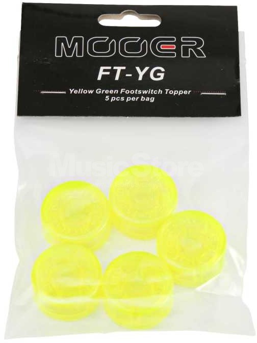 Mooer Candy, yellow/green, 5 pcs.