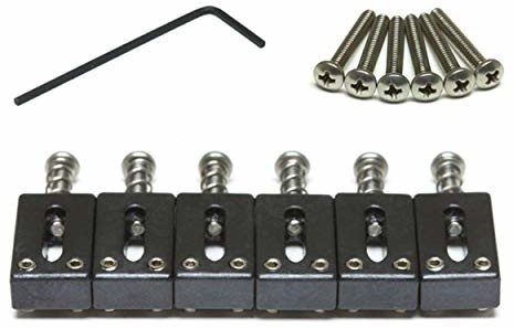 Graphtech Graph Tech String Saver PS 8000-F0 Oryginalne siodełko w stylu Strat & Tele odstępy 5,5 cm PS-8000-F0
