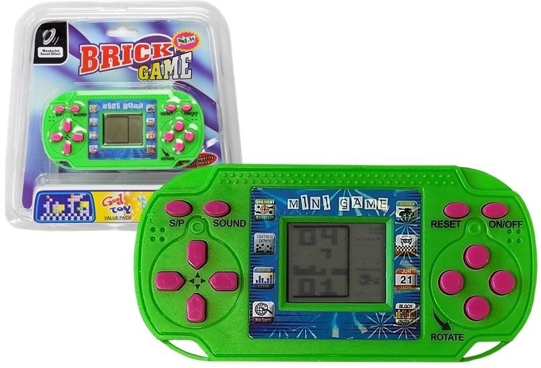 Gra Elektroniczna Brick Tetris Zielona