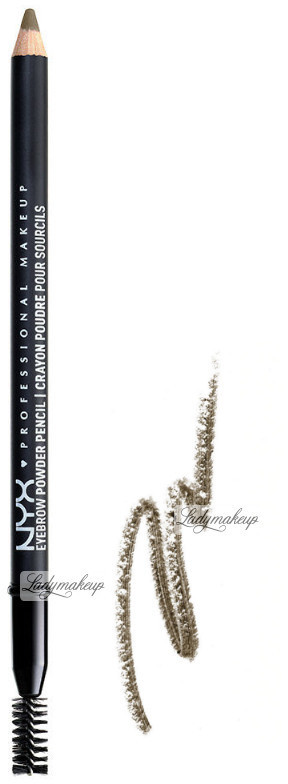 NYX professional makeup Professional Makeup - EYEBROW POWDER PENCIL - Kredka do brwi ze szczoteczką - BRUNETTE