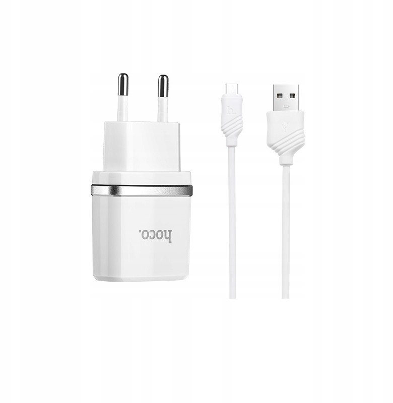 HOCO c11 ładowarka sieciowa 1A Usb +Kabel micro