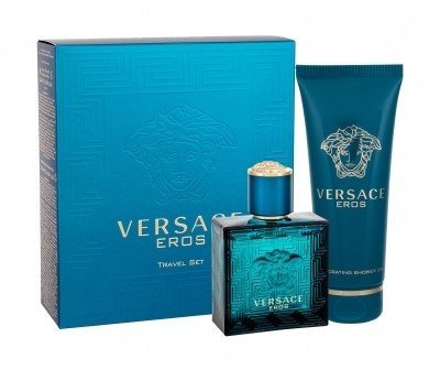 Versace Eros zestaw Edt 50 ml + Żel pod prysznic 100 ml dla mężczyzn