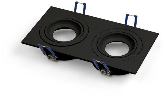 OxyLED CROSTI MODI DUE GU10/GU5.3 czarna