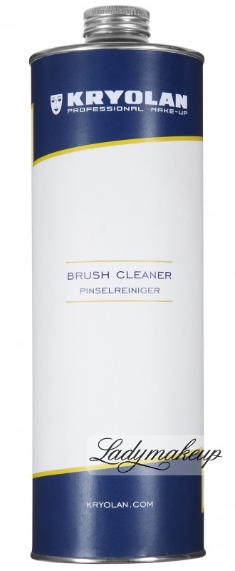 KRYOLAN BRUSH CLEANER - Profesjonalny płyn do mycia i dezynfekcji pędzli - 1000 ml - ART. 3494