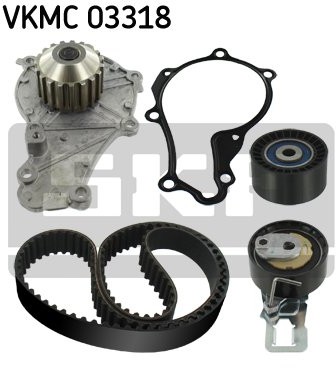 SKF Pompa wodna + zestaw paska rozrządu VKMC 03318 VKMC 03318