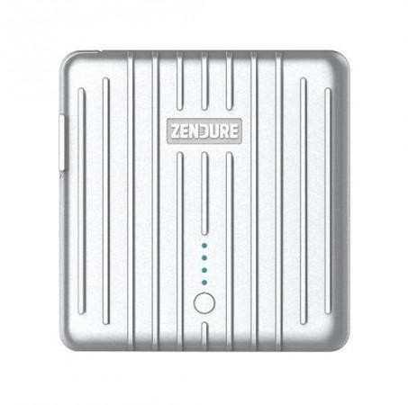 ZENDURE ZENDURE Ładowarka Sieciowa z powerbankiem 5200 mAh 2xUSB 1xUSB-C PD 18W srebrna