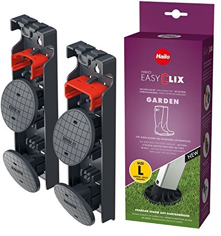 Hailo 9948-001 zestaw stopek do drabinki EasyClix Garden, L 9948-001