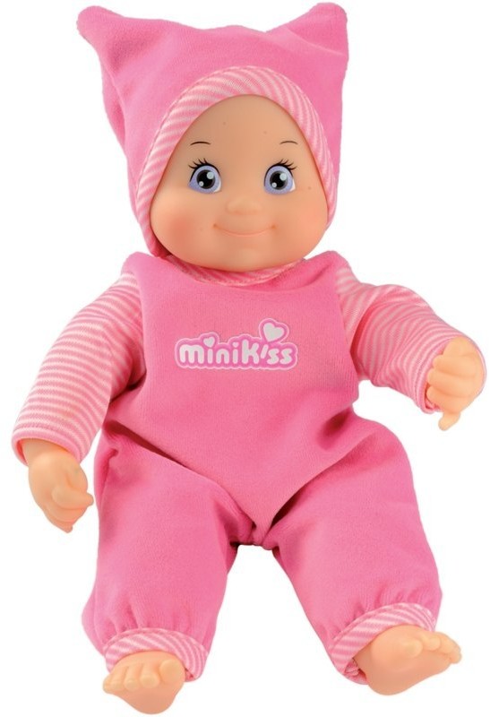 Smoby Lalka Przytulanka Minikiss Buziaczek Różowa
