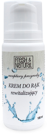 Fresh&Natural Rewitalizujący krem do rąk 100ml