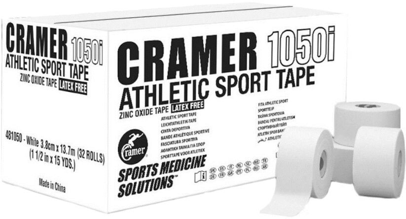 Cramer Products Inc Cramer 1050i Athletic Tape taśma do tejpowania 3,8cm x 13,7m 32 rolki biała CR481050