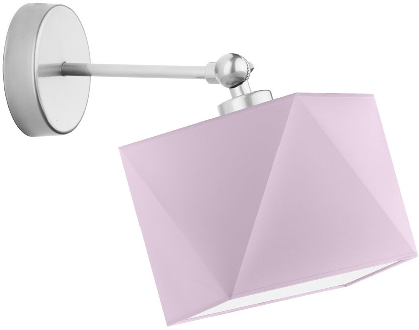 LYSNE Młodzieżowa lampka ścienna z diamentowym abażurem ULSAN 500016/15