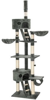 TecTake Drapak dla kota Hansi 240-260 cm szary 401641