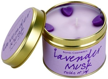 Bomb Cosmetics Bomb Cosmetics Lavender Musk świeczka zapachowa