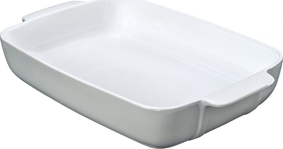 Pyrex naczynie do zapiekania 25 x 19 cm 2,3 litra biały ceramiczny twm_616678