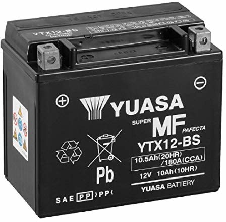 Yuasa Baterie 12120 YTX12-BS 12 V YTX12 (WC)