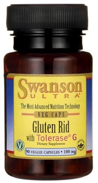 SWANSON Health Products Gluten Rid z Tolerase G 100 mg 90 kapsułek