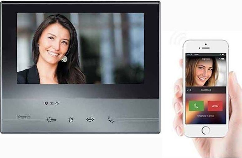 Bticino Wideodomofon 7&quot Classe 300X13E SMART z wi-fi 344643 uniwersalny 8777-uniw