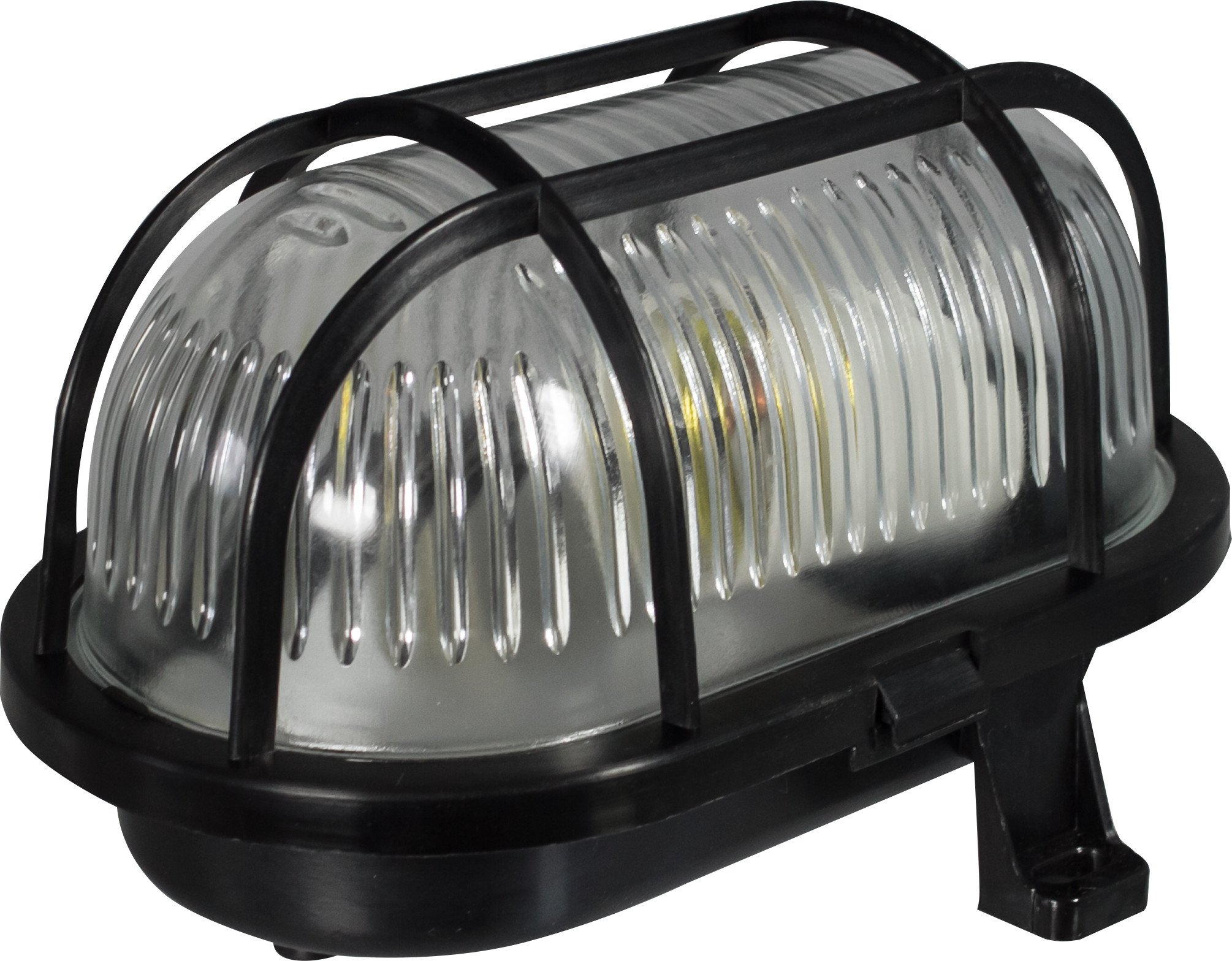 Pawbol Oprawa kanałowa z siatką plastikową OWAL60 60W czarny D.3151C