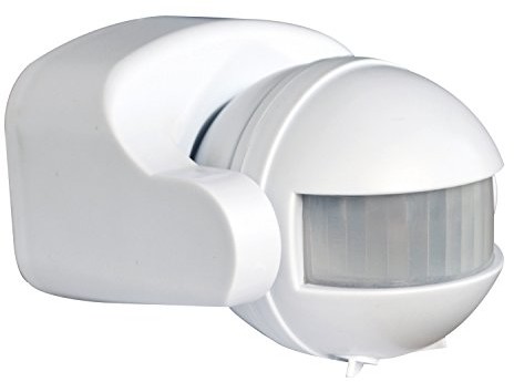 Tibelec tibelec 579110 czujnikiem ruchu podczerwieni, do użytku na zewnątrz, biały