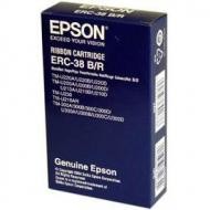 Epson Taśma barwiąca ERC-38BR czarno-czerwona