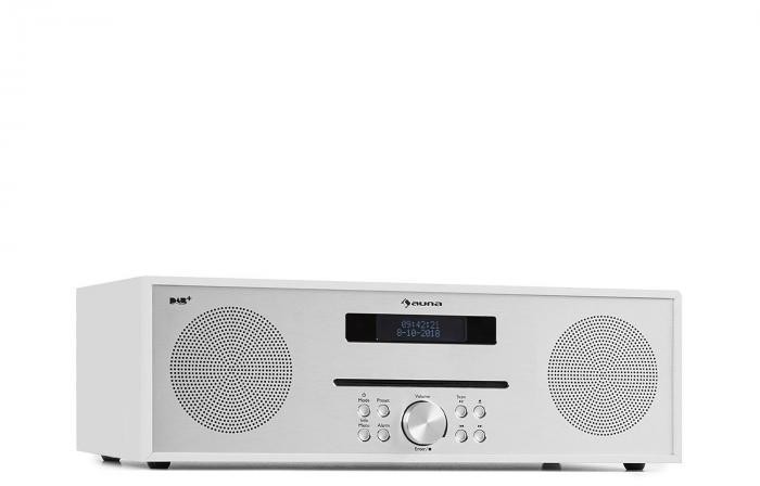 Auna Silver Star CD-DAB Biały