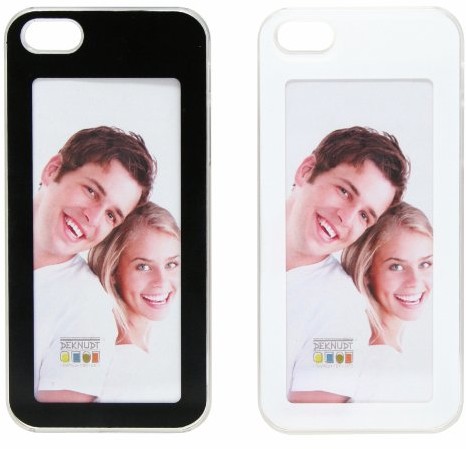 Deknudt Frames Zestaw powłok Fun & Deco do iPhone 5 (zestaw szt.) S66JP5