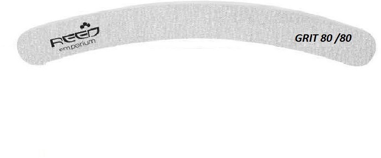 Pilnik pilniczek banan do paznokci 80/80 Reed