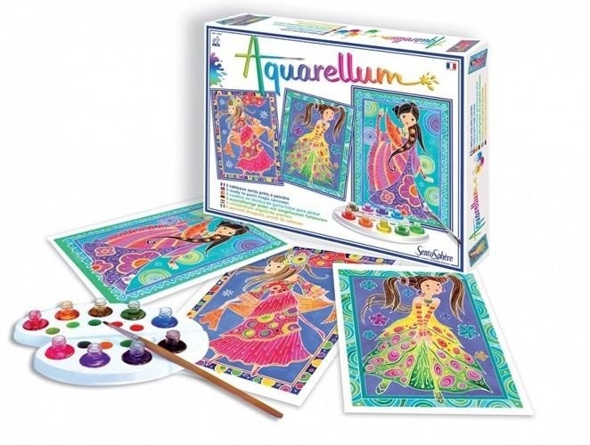 Sentosphere zestaw kreatywny Glamour Girls Aquarellum