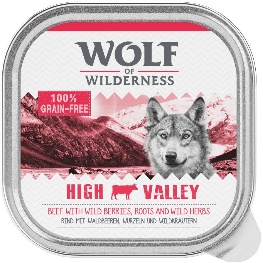 Wolf of Wilderness of Wilderness Adult 6 x 300 g Green Fields jagnięcina| Dostawa GRATIS od 89 zł + BONUS do pierwszego zamówienia