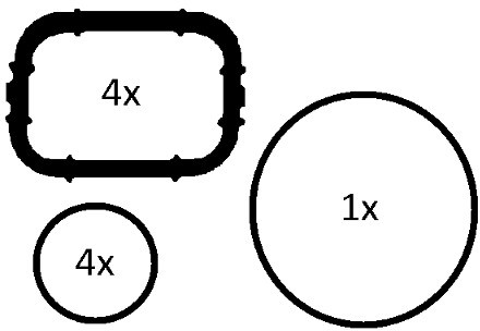 ELRING Zestaw uszczelek, kolektor dolotowy ELRING 228.680
