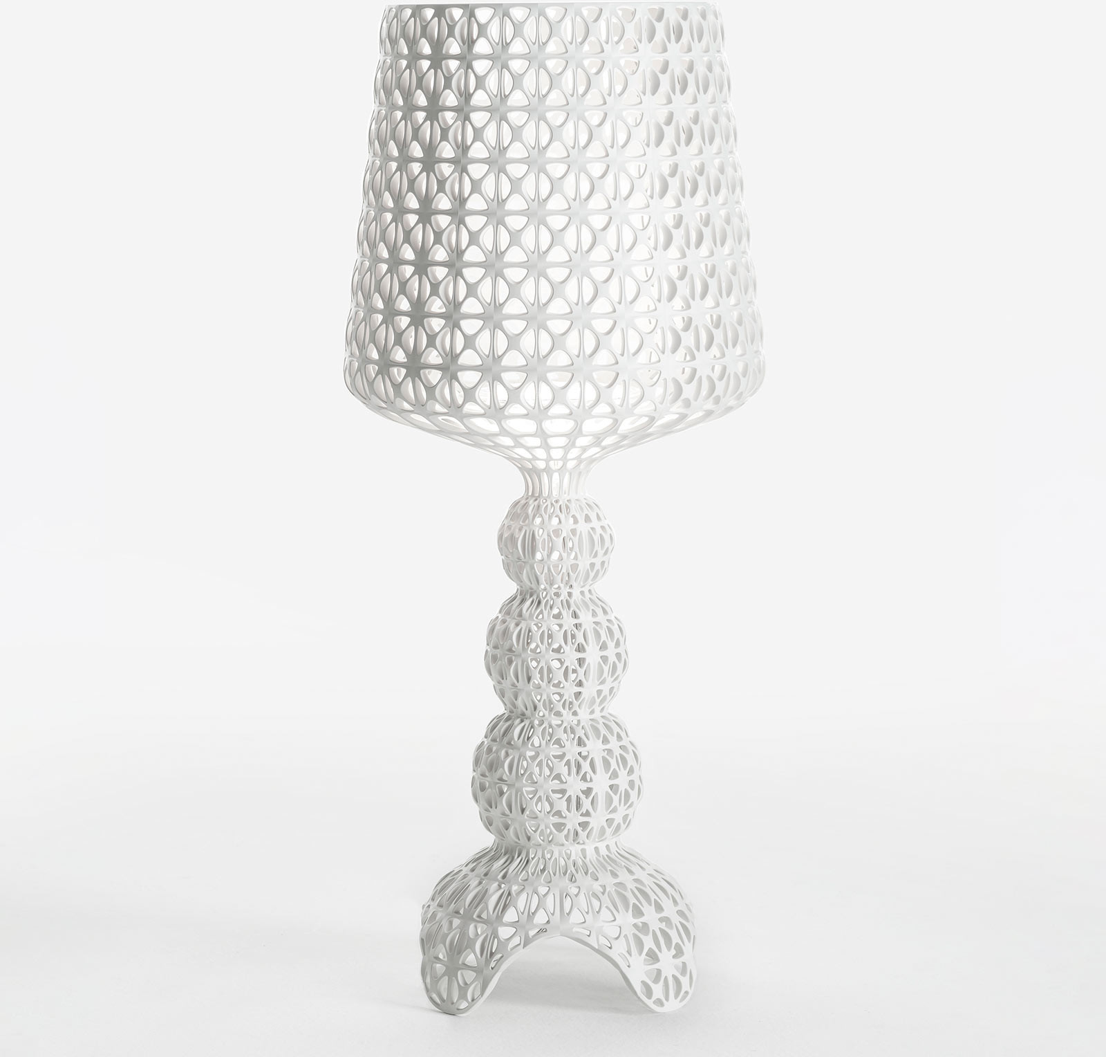 Kartell Mini Kabuki - lampa stołowa LED, biała
