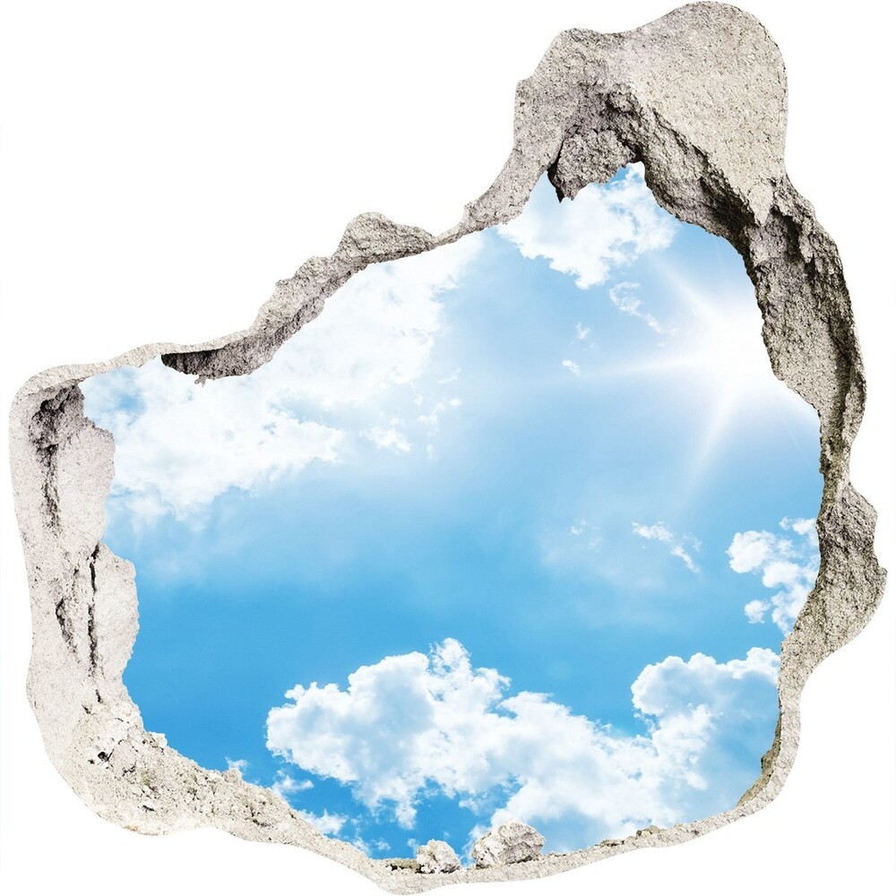 Wallmuralia.pl naklejka fototapeta 3D widok Chmury na niebie