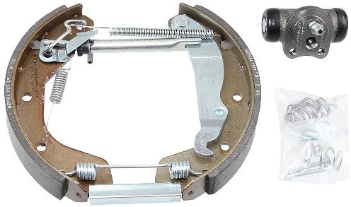 ABS All Brake Systems ABS 111424 hamulca komplet szczęk, kompletny zestaw z zamkiem cylindrycznym kół 111424