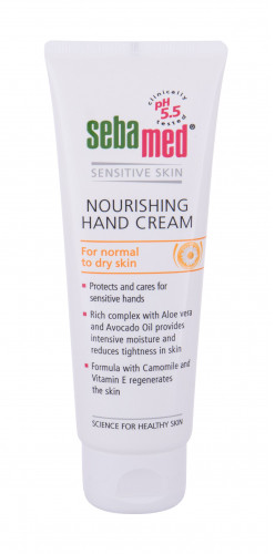 Фото - Крем і лосьйон Sebamed Nourishing Hand Cream odżywczy krem ​​do rąk do skóry normalnej i suchej 7 