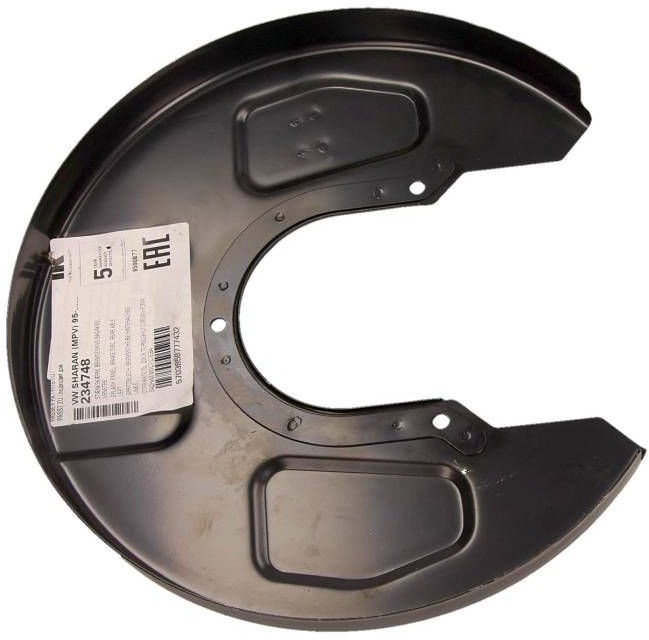 NK Panel rozbryzgiwujący, tarcza hamulcowa 234748 234748