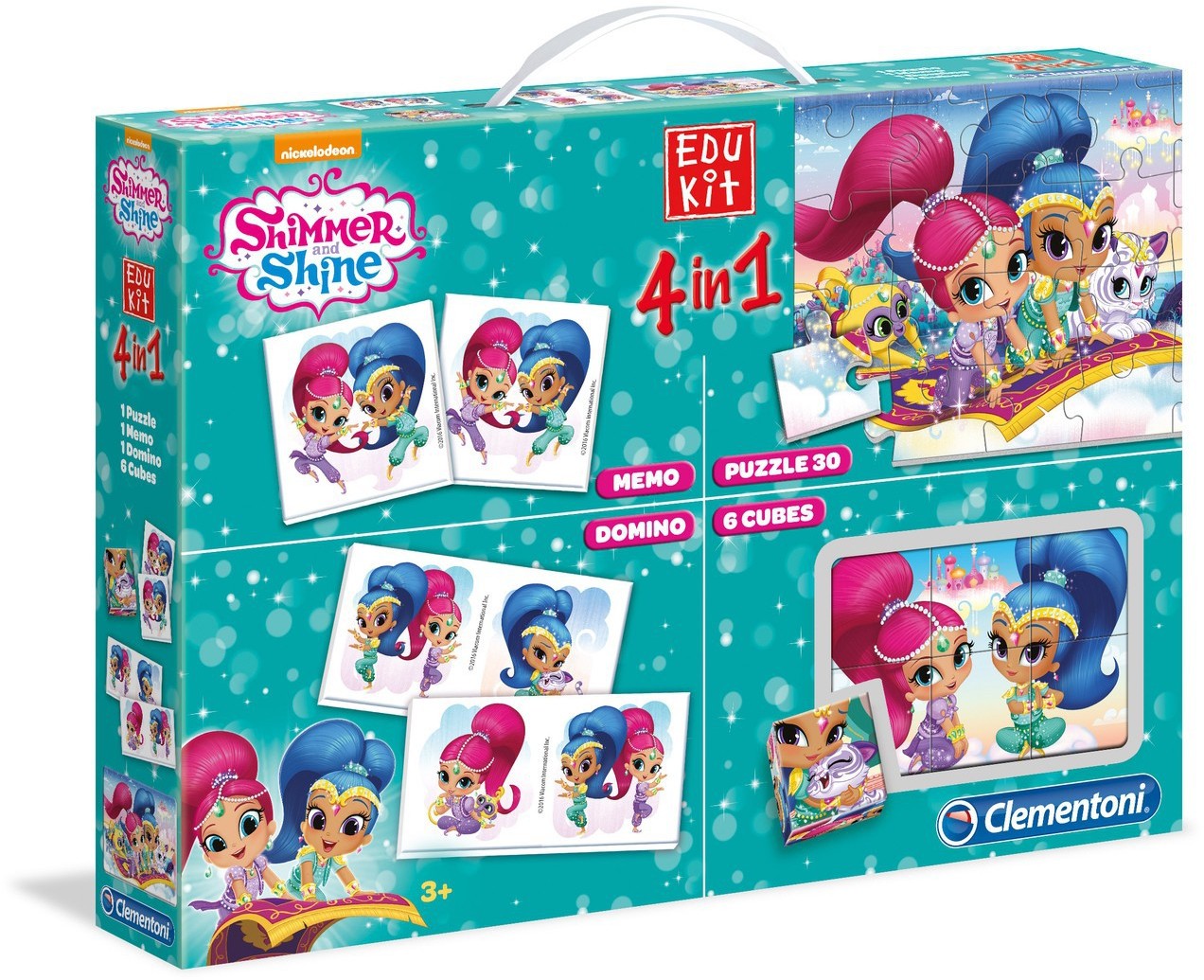 Clementoni 18008 Edukit 4 W 1 Shimmer I Shine